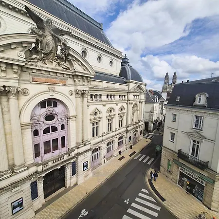 Appartement L'entracte, Theatre Et Cathedrale, Duplex Cosy, Climatisation